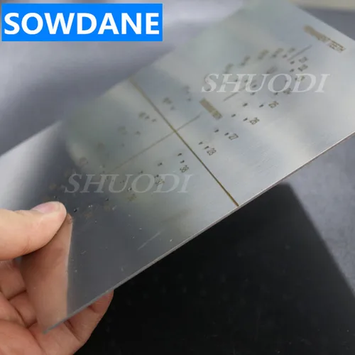 Imagen 2 del producto Perforadora de dique de goma de acero inoxidable Dental, tablero de agujeros, instrumento de dique de goma, herramienta de blanqueamiento Dental, 1 ud.