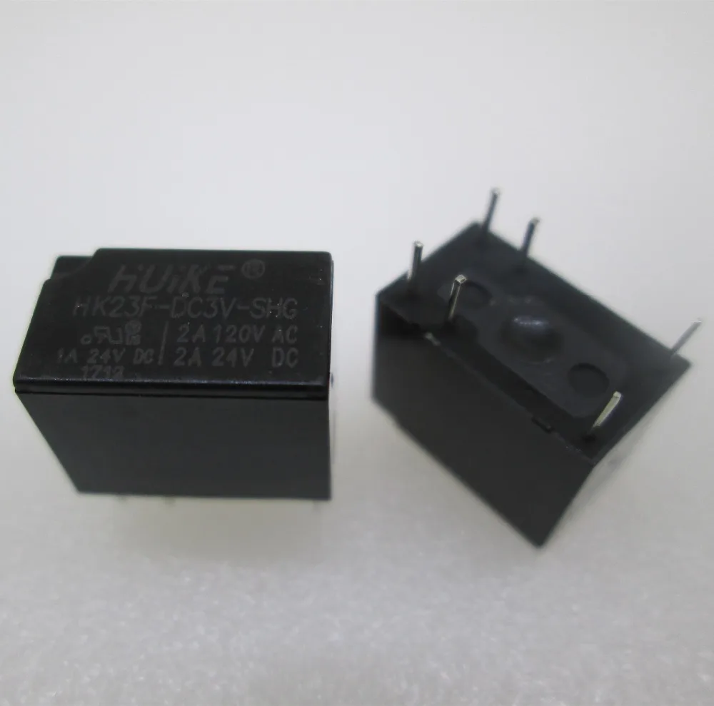 

NEW relay HK23F-DC3V-SHG HK23F-3VDC-SHG HK23FDC3VSHG DC3V 3VDC 3V 2A 120V 6PIN