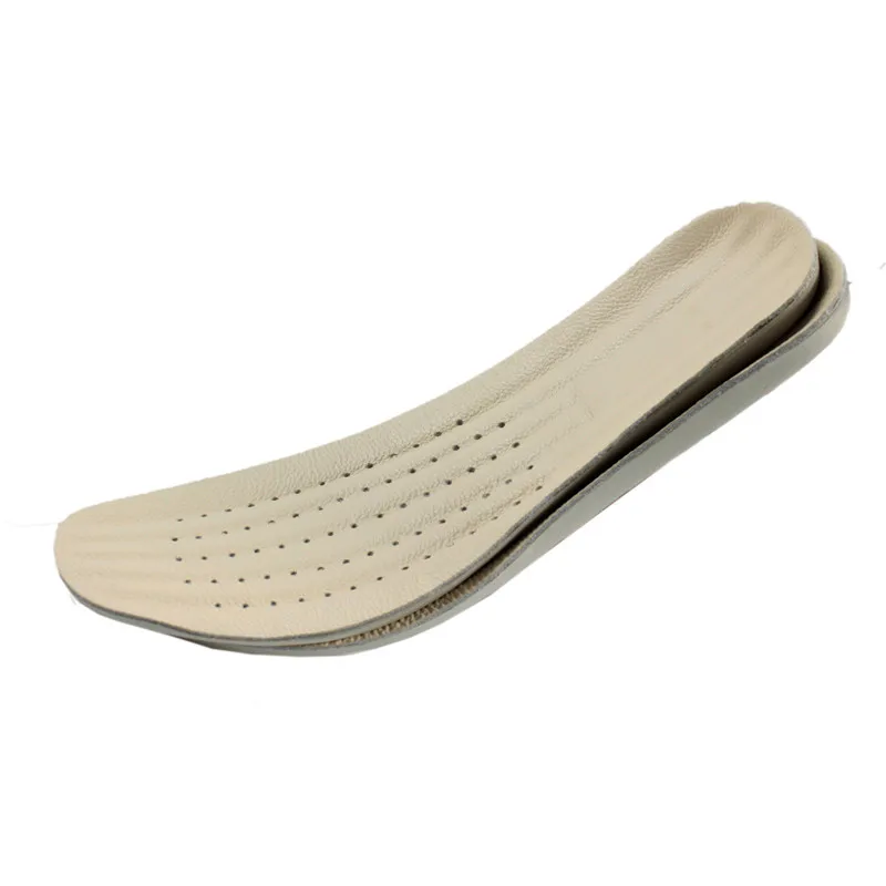 Sport Breathable Insoles Comfortable Outdoor Shoe Insole Cowhide Latex Insoles For Shoes Foot Massage Running Shoes Pad XD-077
