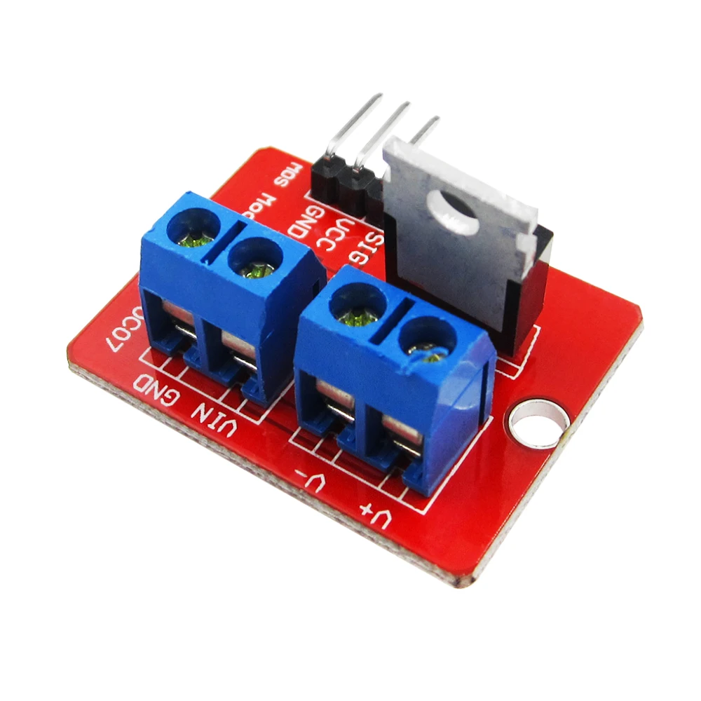 ด้านบน MOSFET ปุ่ม IRF520 MOSFET โมดูลแขน Raspberry pi