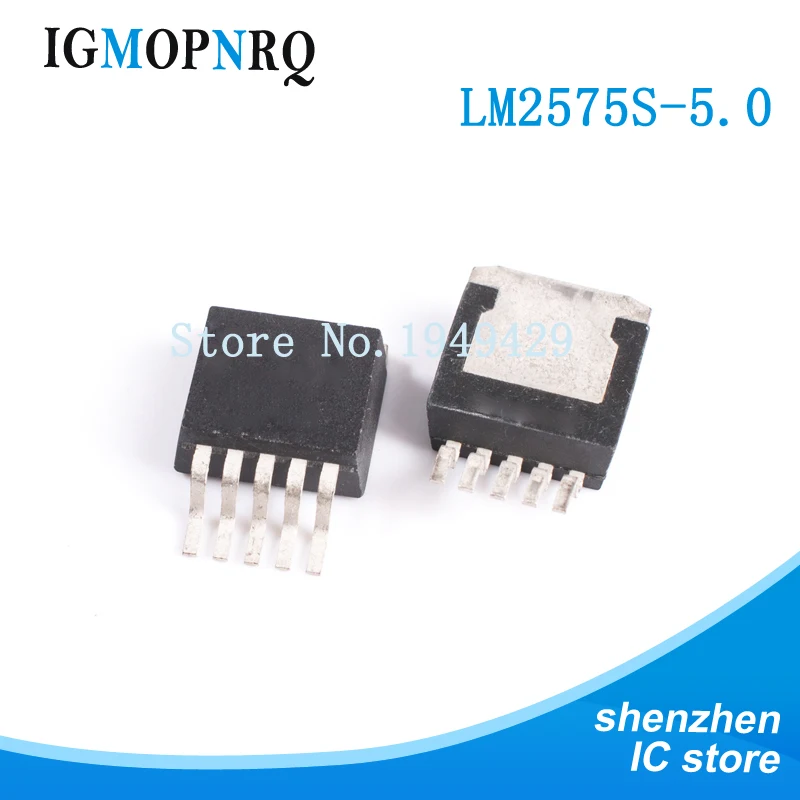 10PCS LM2575S-5.0 TO-263 LM2575-5.0 LM2575-5 LM2575S-5V Switching regulator R 926-LM2575S-5.0/NOPB