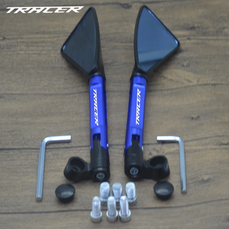 

For YAMAHA MT09 MT-09 MT 09 MT-07 MT 07 MT07 TRACER 2014 2015 2019 Aluminum CNC Motorcycle Side Mirror rearview Mirrors