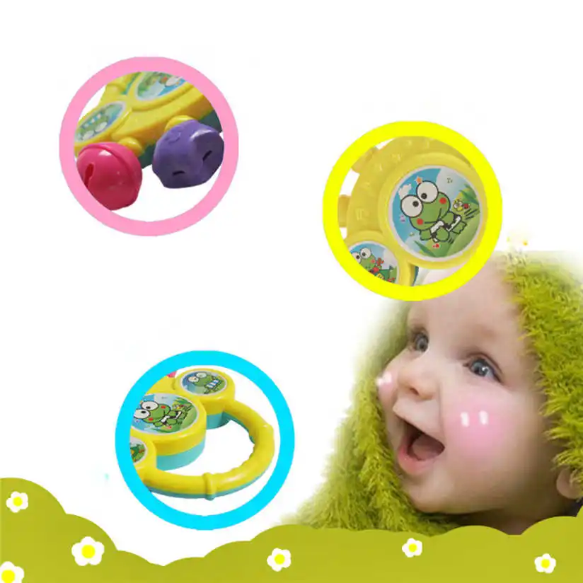 Baby toys Baby Bell Toy Hand On The Toy Baby Birthday Gift practice baby's listening B0798