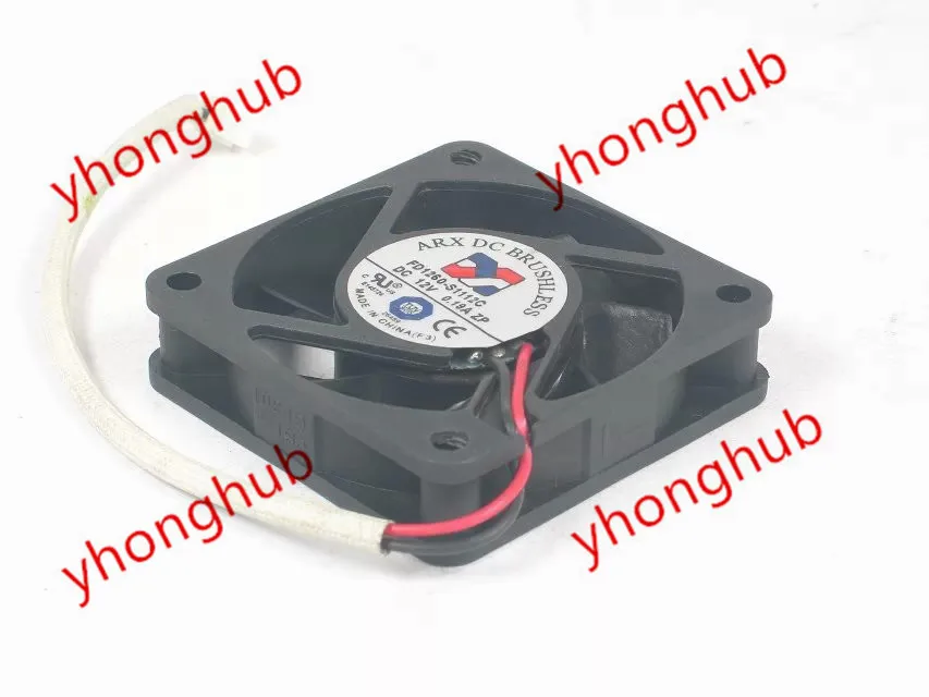 

ARX FD1260-S1112C DC 12V 0.19A 60X60X15mm Server Cooling Fan