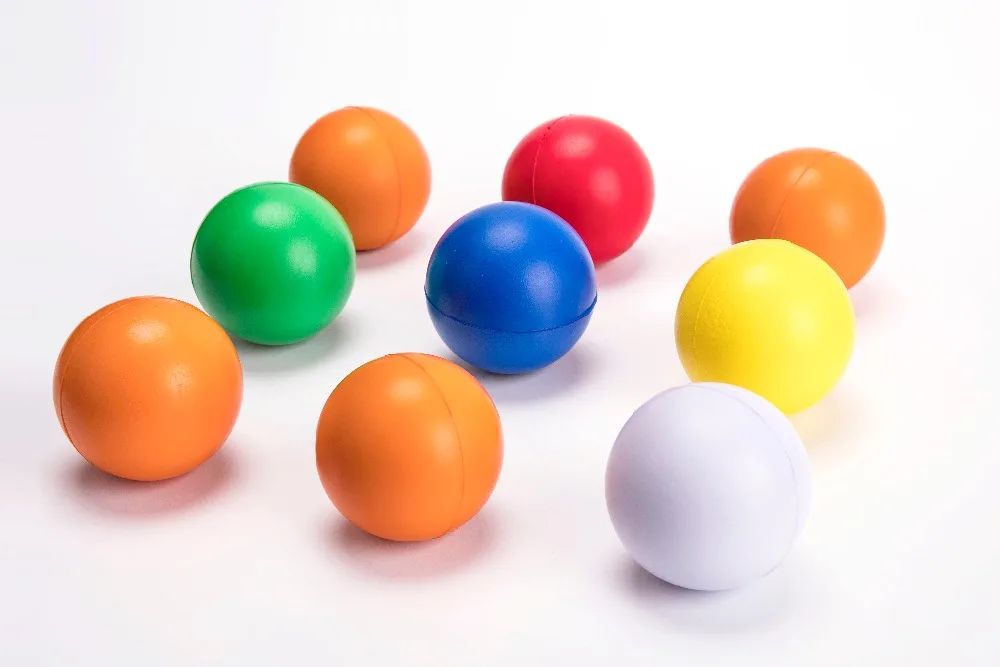 Free1 color  logo Free DHL/EMS Shipping Customized Stress Balls Squeezy Balls, Size 40mm,50mm,55mm,60mm,63mm,70mm,80mm,90mm