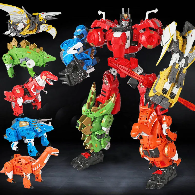 COMIC CLUB IN-STOCK BMB Volcanicus Transformation Oversize Combiner Grimlock Alloy Dinosaur Action Figure Robot toy