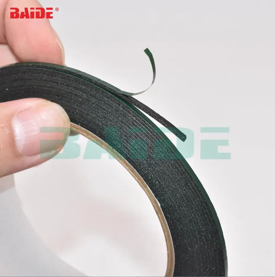 1mm dik 2mm 3mm 4mm 5mm 10mm Breedte Zwart dubbelzijdig Spons Tape Stofdicht Schuim Lijm voor Mobiele Telefoon Anti Stof Reparatie