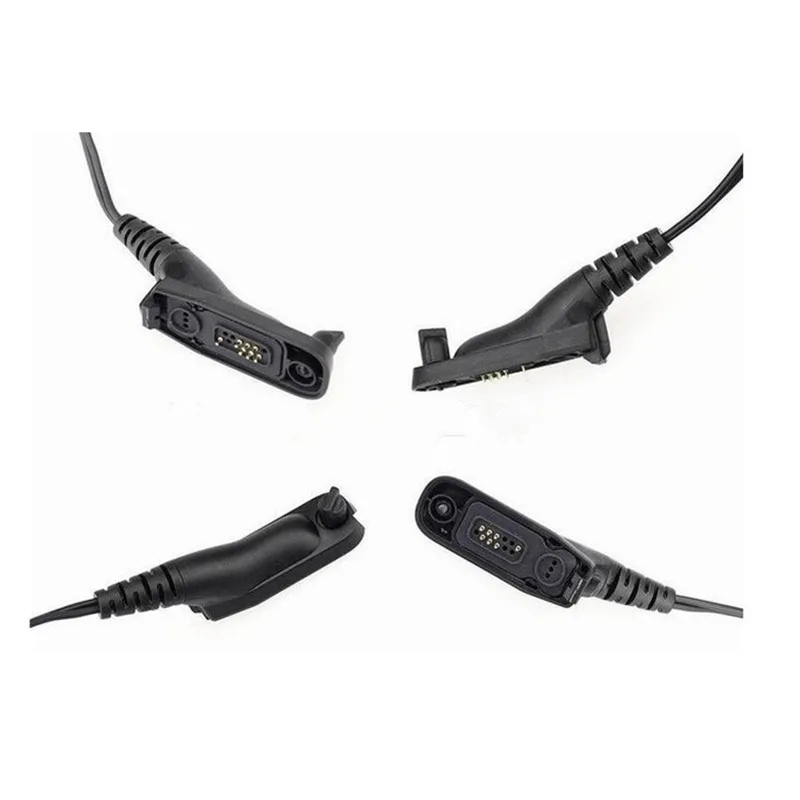 FBI Air Tube หูฟังชุดหูฟัง PTT สำหรับ Motorola Two Way Radio APX6000 DP4601 XiR P8268 8260 DP3401 XPR6380 6500 APX2000 7000