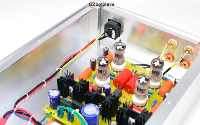 

PRT10A HIFI tube preamplifier reference Hetian Mau's circuit amplifier