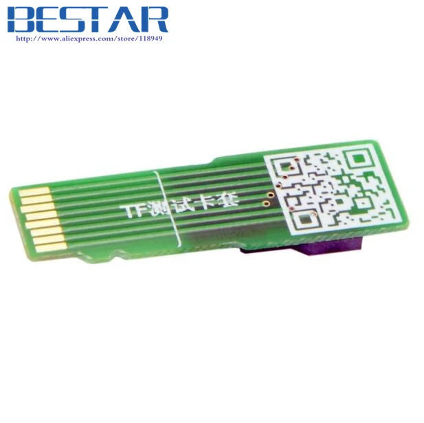 Micro SD TF-geheugenkaartkit met man-vrouw verlengadapter Extender testtools voor PCBA