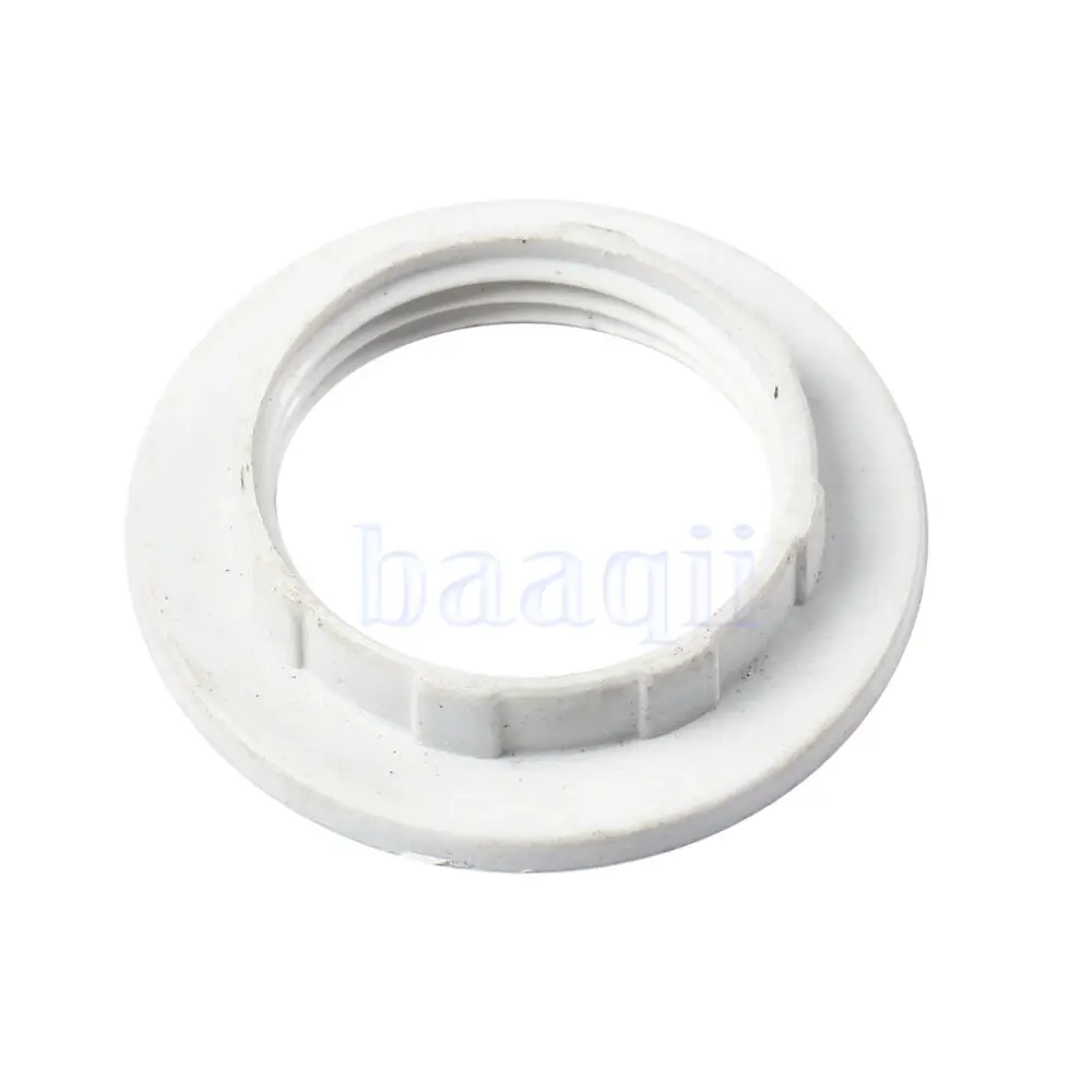 3PCS 44mm/28mm M28 Thread E14 Plastic Lampshade Collar Ring Thread Lamp  Light Shade Accessories Bulb Holder Adapter HG2656X3