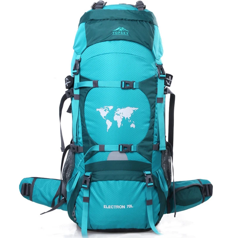 70L  Professional Mountaineering Bag Outdoor Travel Backpack Men And Women Waterproof Hiking Backpack 70L A4840