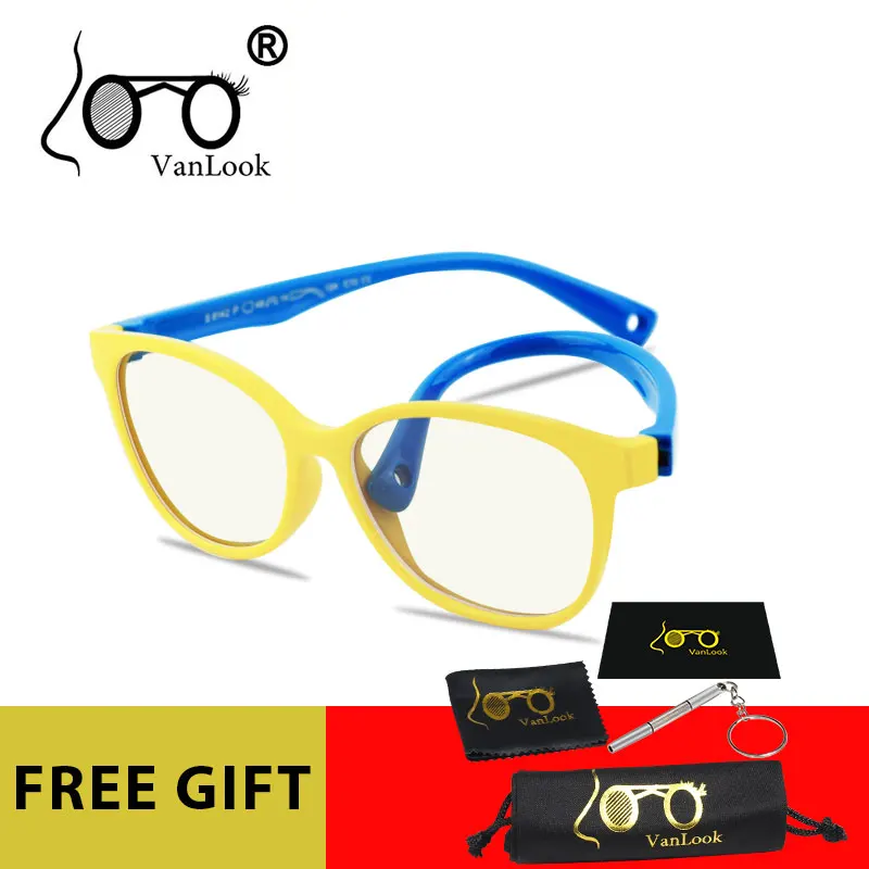 

Vanlook Blue Light Blocking Kids Screen Glasses Computer for Kid Boys Girls Children Gaming Lunettes Anti Lumiere Bleue Infantil