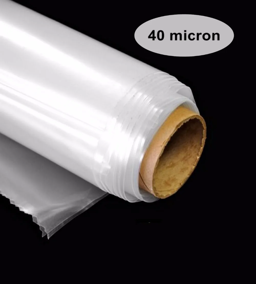 Thickness 40 micron Greenhouse Clear Plastic Film  Polyethylene Covering