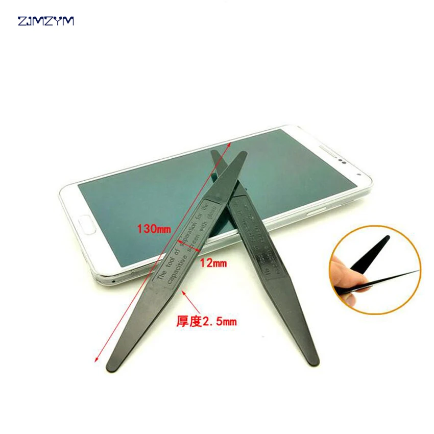 Barra capacitiva da separação da tela do pé-de-cabra do escudo aberto de 1pc lcd para reparar ferramentas do caderno do telefone móvel