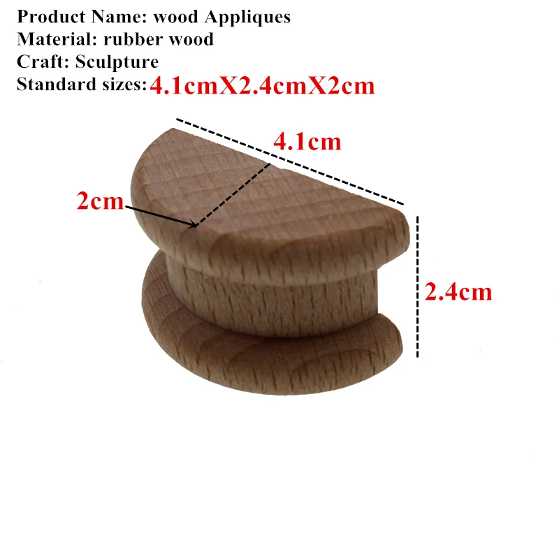 VZLX Wood Carving Decal Bed Windows Applique Furniture Stigma Wall Fireplace Cabinet Decorative Figurines Decoration Home Decor