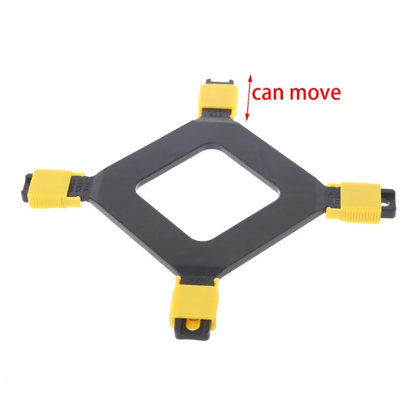 منصة متعددة 775/1155/1156/1366 وحدة المعالجة المركزية لوحة لوحة الكترونية معززة سطح المكتب برودة قوس