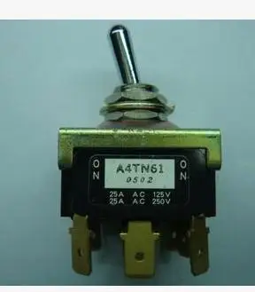 1PCS USED FOR A4TN61 imports toggle switch. 25A 250VAC  A4TN61   WT-12  WT-15 WT-18 NEW 6A 250VAC