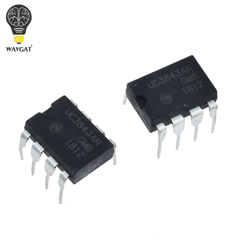 10PCS UC3842AN UC3843AN DIP8 UC3842 UC3843 DIP 3842AN DIP-8 UC3842A UC3843A UC3843B PWM modulation controller Chip IC