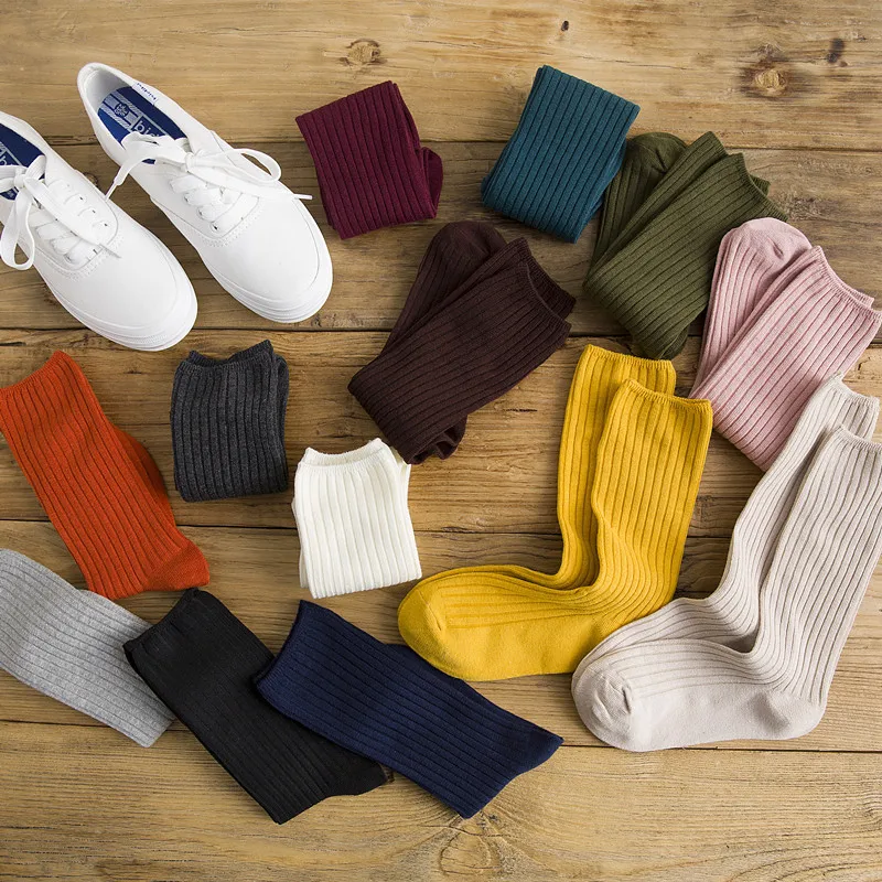 Calcetines divertidos de algodón para mujer, calcetín de punto, estilo japonés, Kawaii, para estudiantes