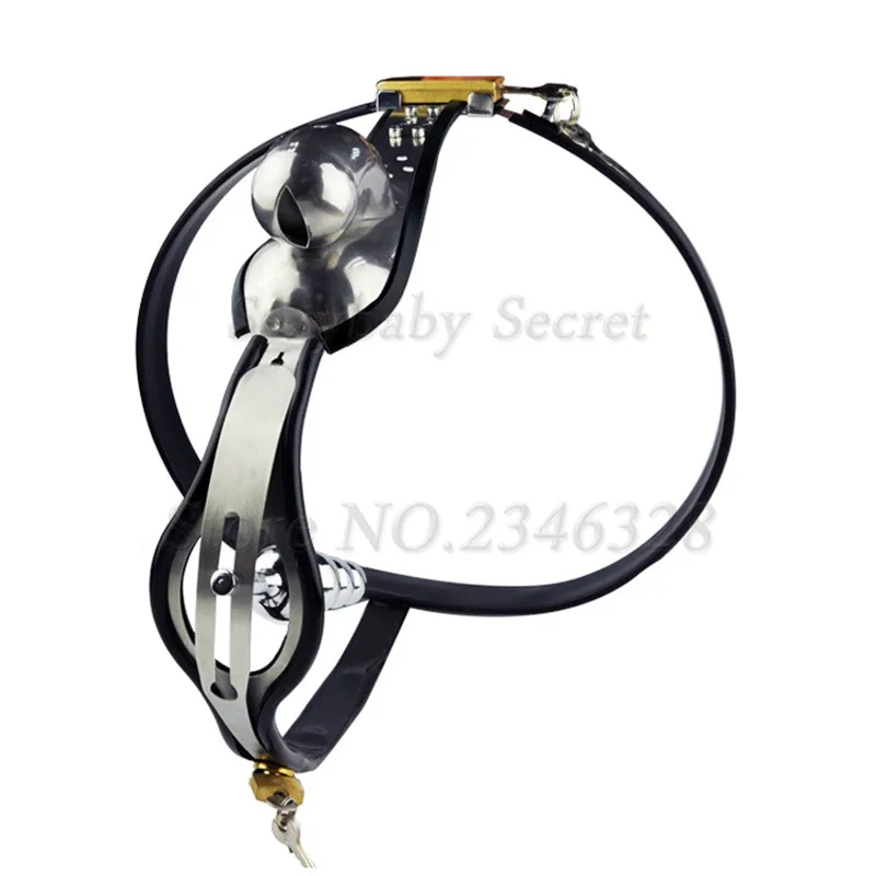 Lockable Stainless Steel Male Underwear Chastity Belt with Anal Plug,Cock Cage,Chastity Device,Penis Sleeve,Sex Toys For Man