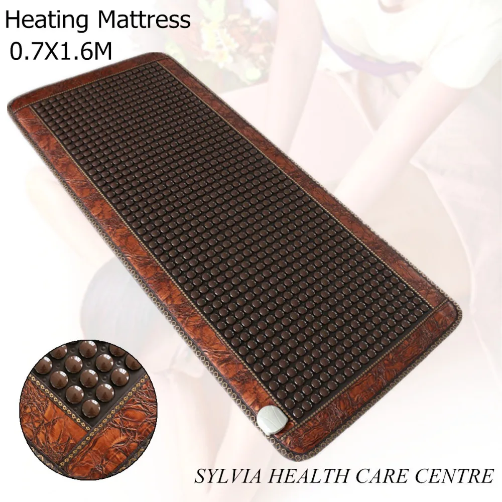 

2020 New products Health Care Thermal ocher Mattress Korea tourmaline Heating Massage Mattress 0.7X1.6M Free Shipping