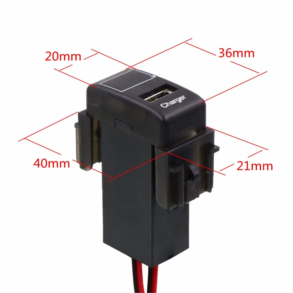 Car Thermometer Internal/External Temperature Display，USB Charge Port  for NISSAN,Qashqai,Tiida,X-trail,Sunny,NV200,Teana