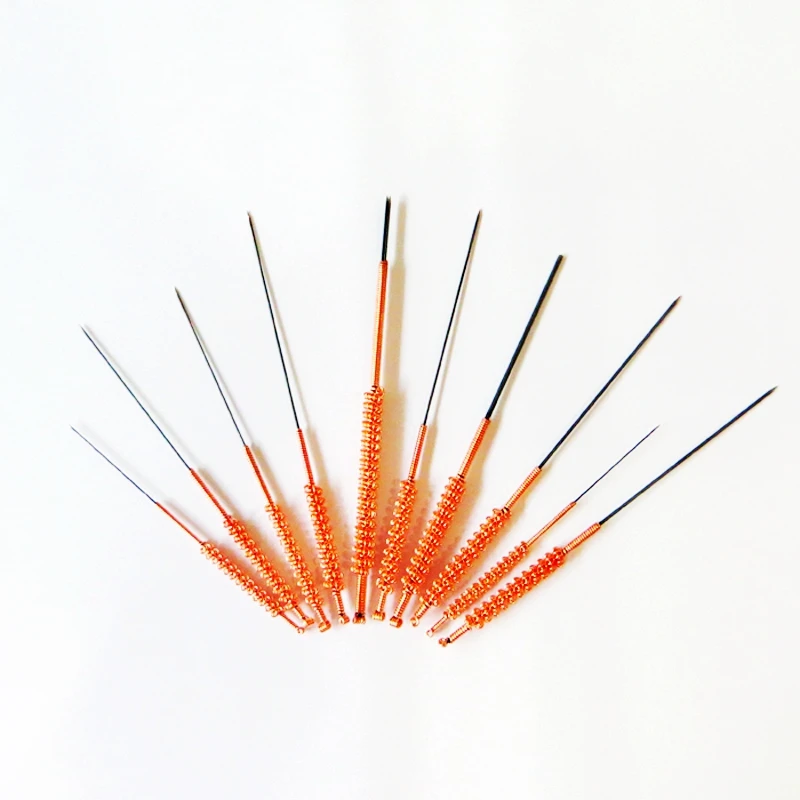 Age-old way Fire Heating Acupuncture Needle for Acupuncture Points Treatment 10pcs fire needles per set