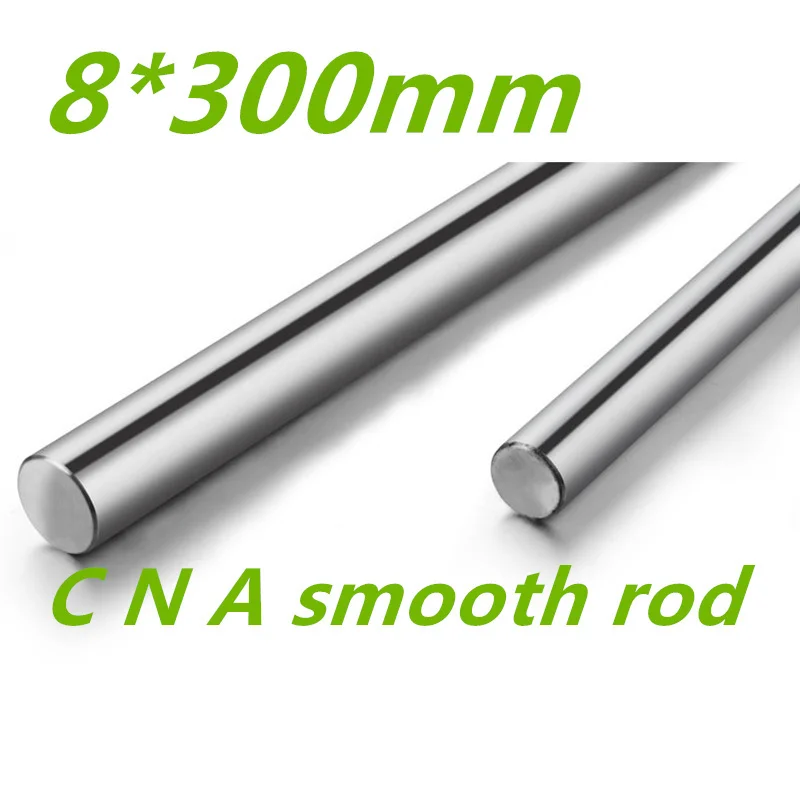 

Free shipping linear rod 8mm 300mm length 8mm*300mm linear shaft Cylinder slide linear rails SK8 SHF8