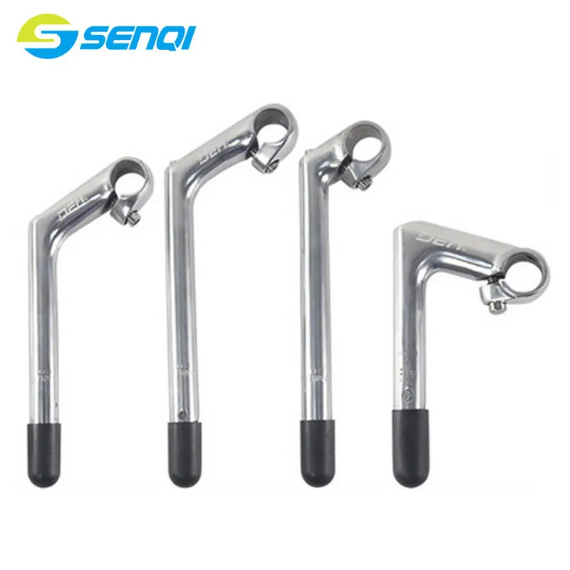 22.2*25.4mm Electroplating Gooseneck Stem Aluminum Alloy 80*150*120 80*180*200 80*220*240 40*220*230 Stems With Teeth BSB040