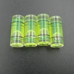 20pcs 7*16mm Spirit level vial Plastic Mini level Plastic bubble level Acrylic leveler for Wall TV or Hanging wall picture