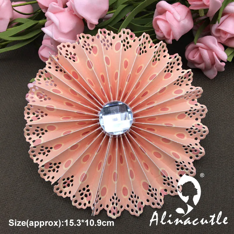 METAL CUTTING DIE cut Alinacraft rosette 4pc multi doily Scrapbooking papercraft card album punch stencil art cutter die cut