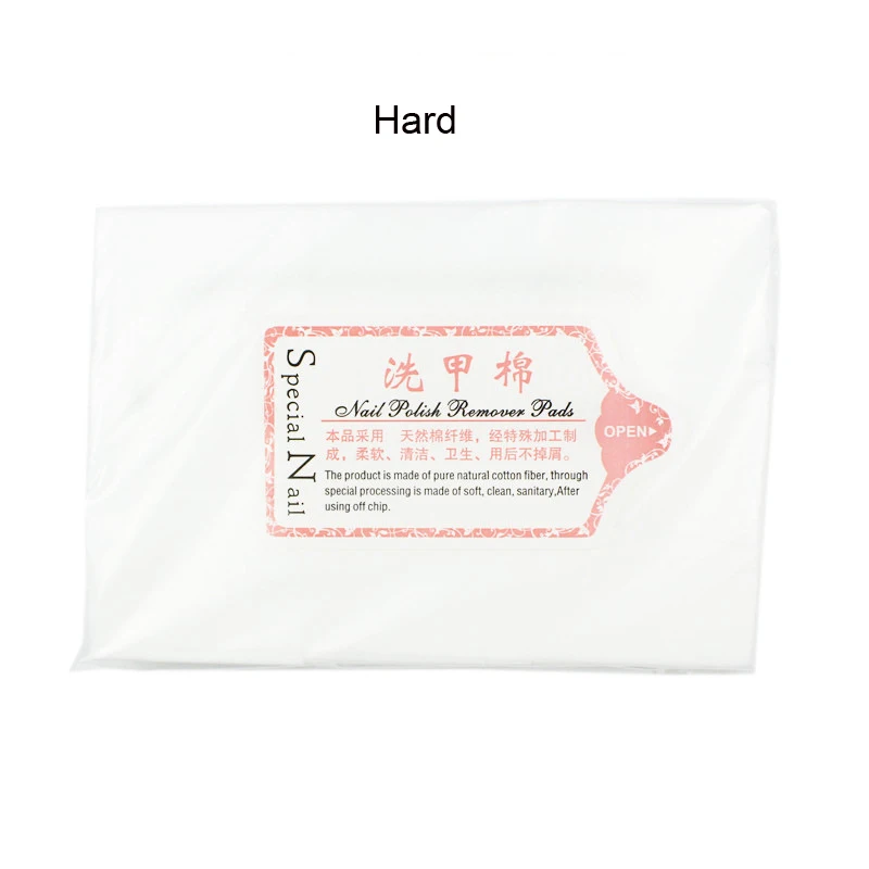 1 Pack Soft & Hard Nail Art Gel Polish Removal Wipe Manicure 540/630pcs Nail Wraps Cotton Pads Tips Nails Art Cleaner Remover