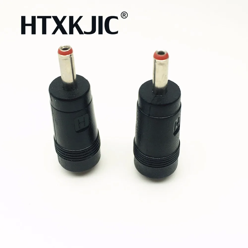 1 قطعة 5.5*2.1 ملليمتر أنثى جاك إلى 3.5*1.35 ملليمتر ذكر التوصيل الزاوية اليمنى/180 درجة تيار مستمر موصل الطاقة محول الكمبيوتر المحمول