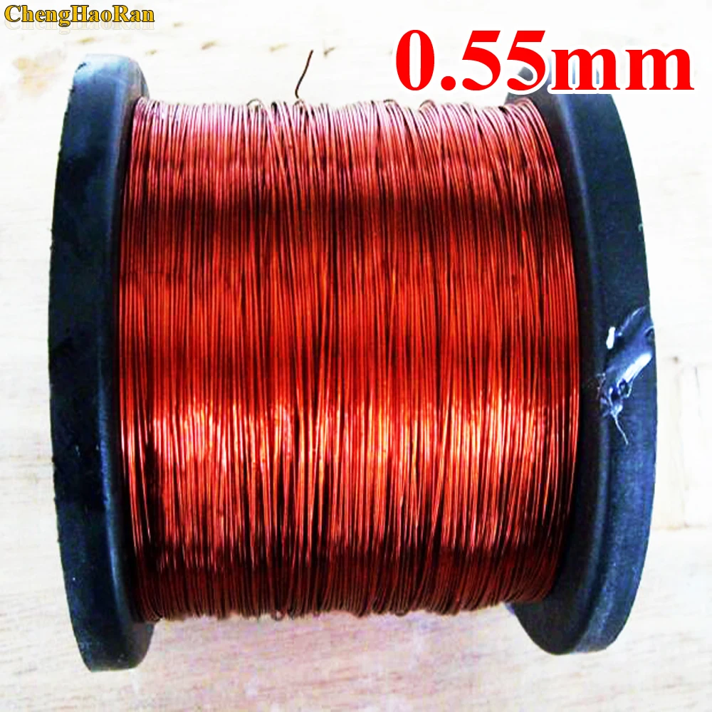 ChengHaoRan 0.55mm 1m QA-1-155 Polyurethane enameled Wire  0.55 mm qz-2-130 1 meter