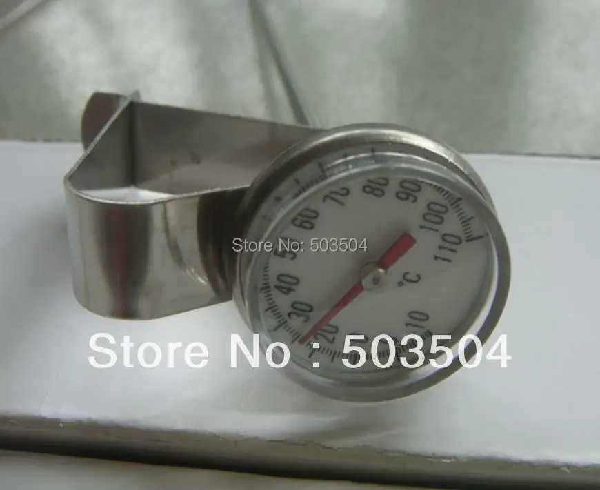 Mini thermometer, SS304 Case magnifying PC Lense 3.8mm diameter