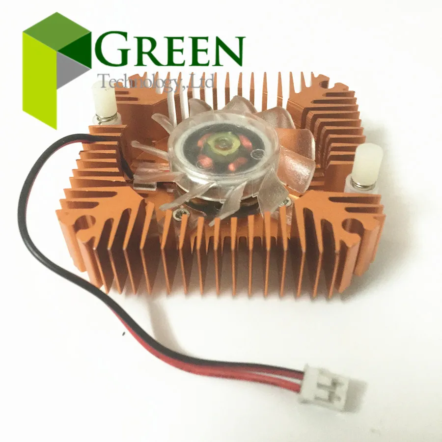 새로운 DC12V 0.1A 55mm BGA 팬 그래픽 카드 팬 브리지 칩 팬, 방열판 쿨러 냉각 팬 2 핀 포함 
