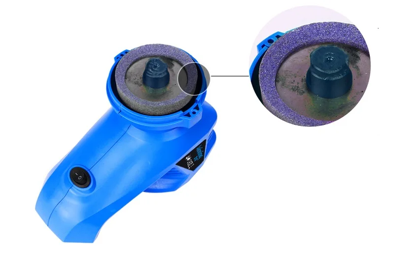 Imagem -02 - Máquina de Afiar Broca Elétrica Bits Fáceis Rebolo para Iniciantes Novo 230v Tamanho 312 mm