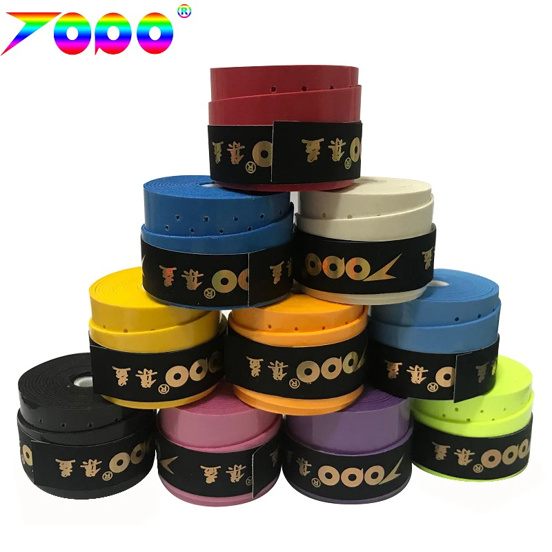 Best price 100pcs/lot TOPO Perforated Tacky feel Grip/Overgrip