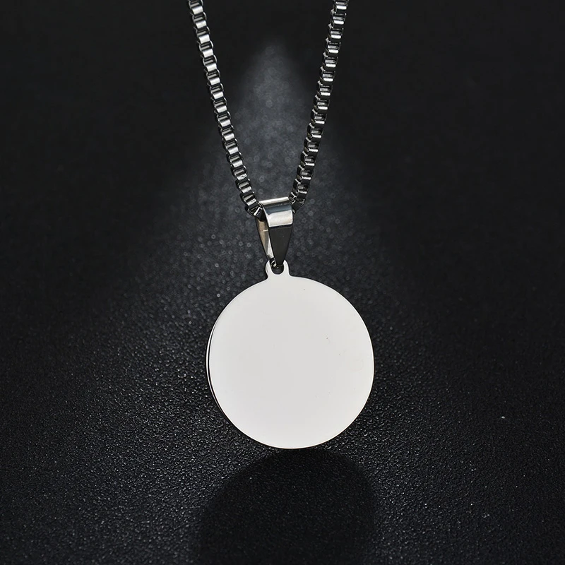 Nextvance – collier gravé personnalisé avec nom et Photo, souvenir rond pour femmes, amoureux, cadeau d'animal de compagnie