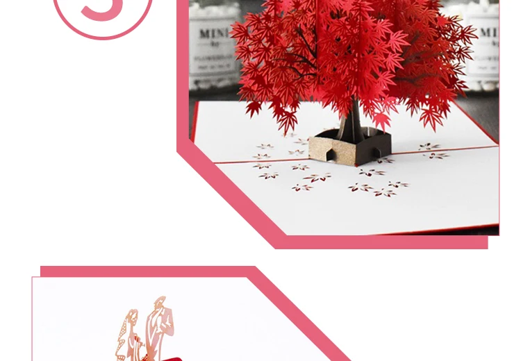 Premium 3D Pop Up Blumenstrauß Karte Muttertagsgeschenk Valentinstag Jahrestag Geburtstag Grußkarten Dankeschön Wünsche Geschenke – Detail 20