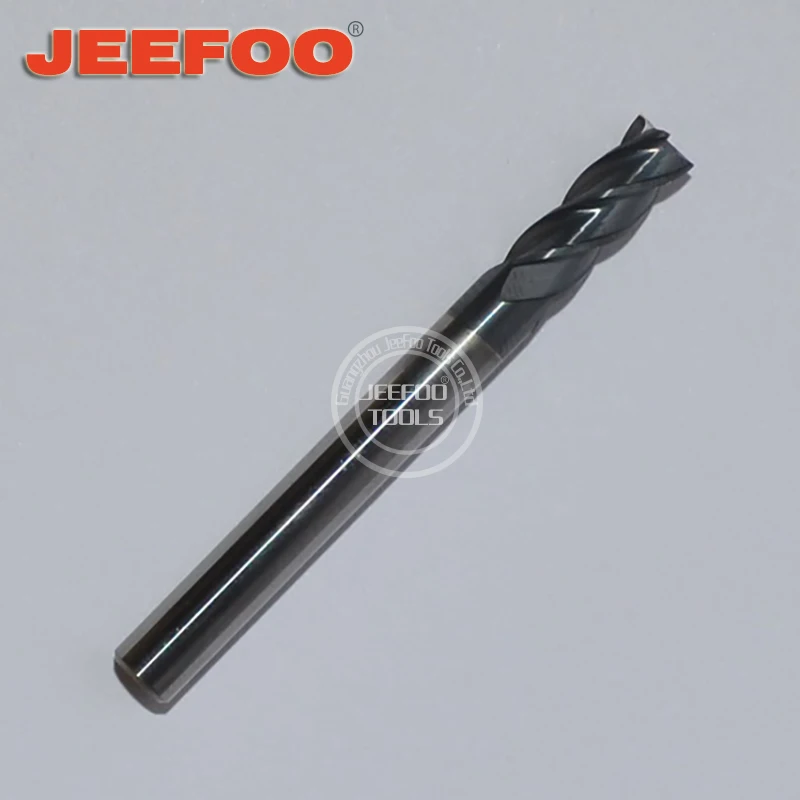 

MA-4F-5*5*50L Solid Tungsten Steel Metal Cutter Tool, 4 Flute End Mill Cutter for Stainless Steel Milling Tools