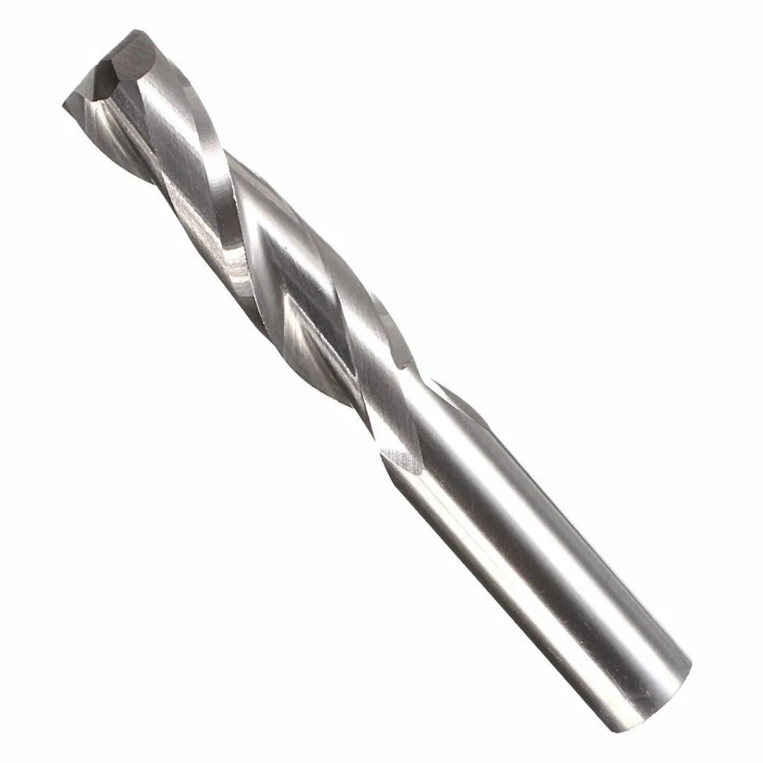 1 stücke 6*22mm Doppel Flöte Spirale Cutter CNC Router Bits Bohrer Für Holz Acryl PVC