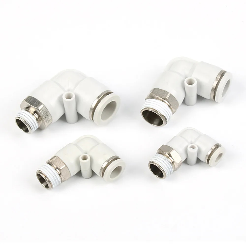 PL Pneumatic connector 4mm-12mm Hose OD 1/8