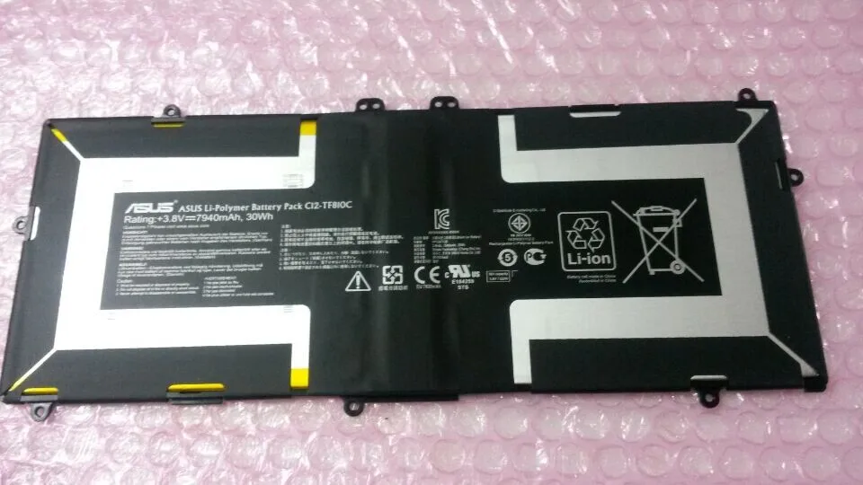 

New genuine tablet Battery for ASUS VivoTab TF810C C12-TF810C 3.8V 30WH