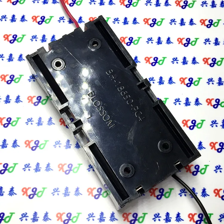 6pcs 2 section 18650 parallel battery box, 2 lines 18650 parallel, 3.7V lithium battery parallel battery seat