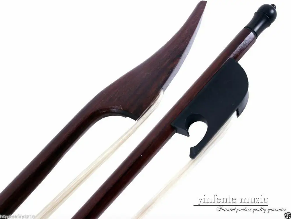 4/4 Cello Bow Baroque Style New Ebony wood Frog Brazil wood Yinfente Cello parts & accessories #DB-057