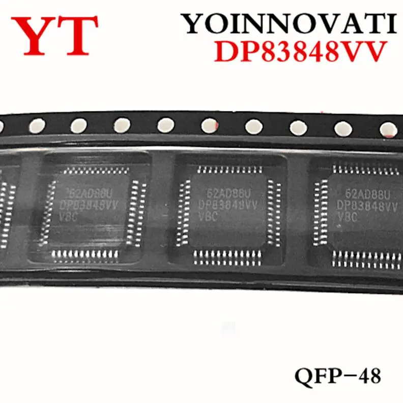 

15pcs/lot DP83848 DP83848VV DP83848IVV LQFP48 IC Best quality