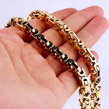 Men's Gold Stainless Steel Chain #6