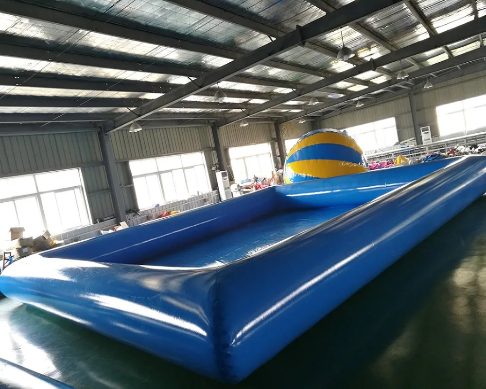 Giant Blue Inflatable Pool, Adult Size, High Quality